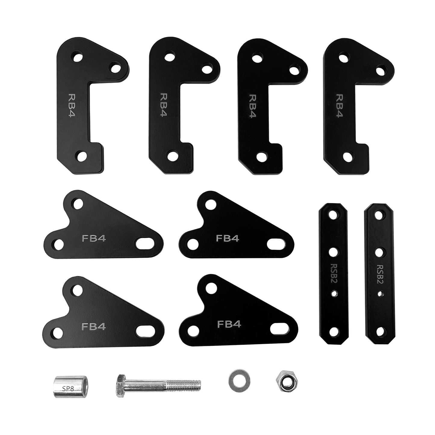 Polaris Ranger 900 Demon Bracket Lift Kit