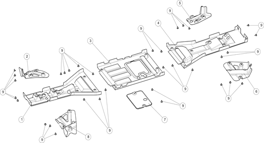 Bottom parts Bottom components