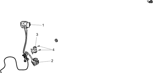 Pièces de commande de l'interrupteur à poignée