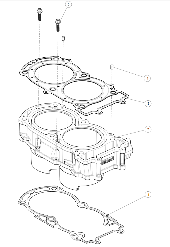 Cylinder block Cylinder sub-assembly