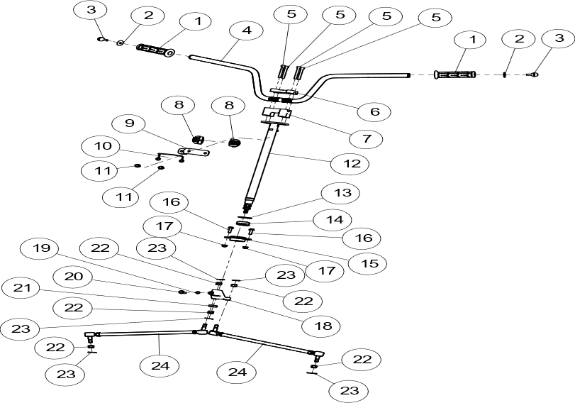 NO-EPS STEERING SYSTEM