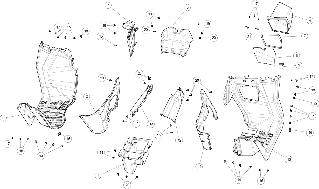 MID PLASTIC PARTS SHORT VERSION