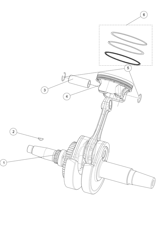 PISTON CONNECTING ROD