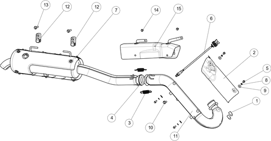 SYSTÈME D'ÉCHAPPEMENT VERSION LONGUE