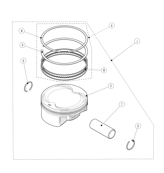 KIT PISTON