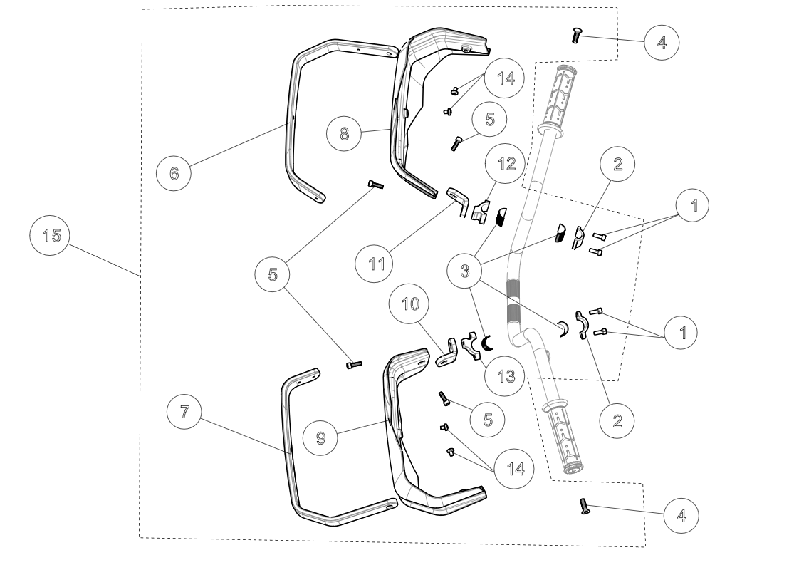 PROTECTION DE GUIDON