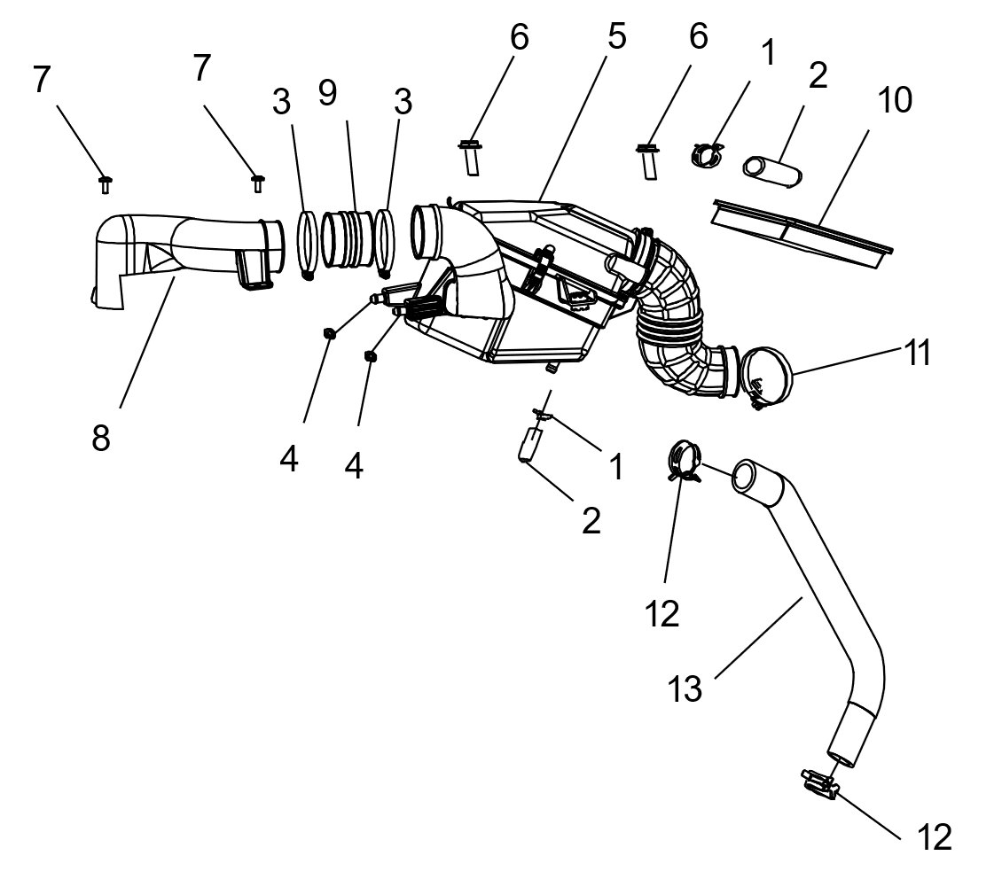 SYSTÈME D'ADMISSION D'AIR