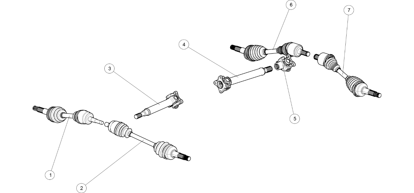 ENSEMBLE DEMI-ARBRE AUTOUR (VERSION COURTE)