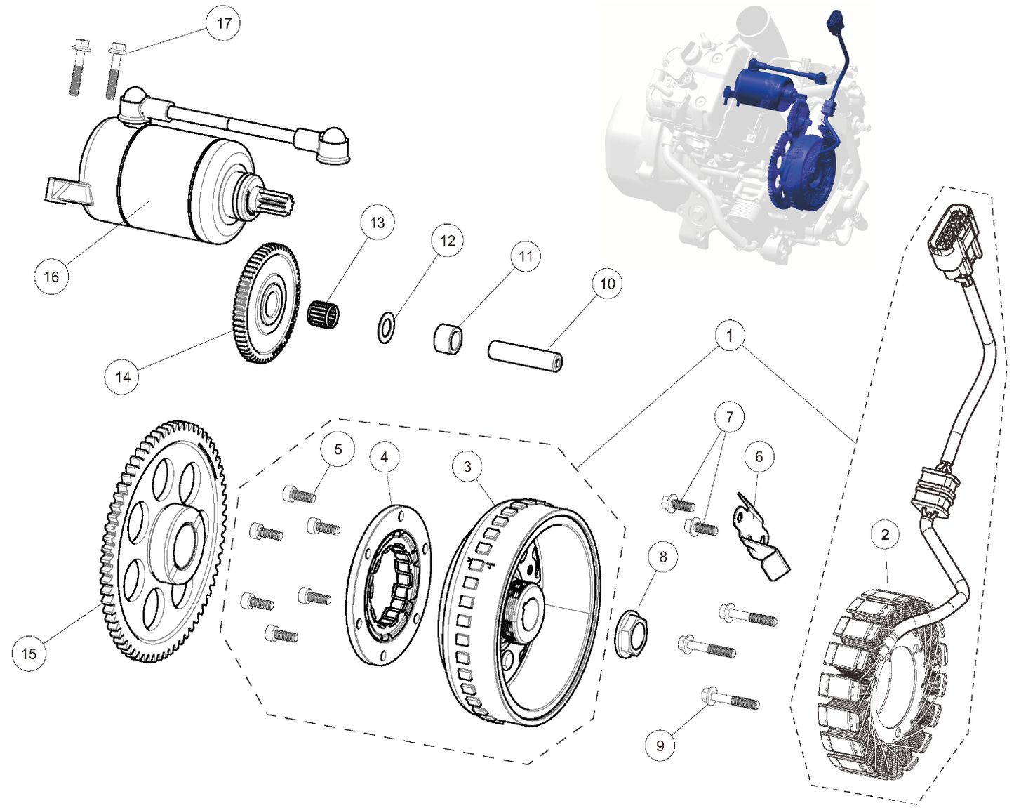 DÉMARRAGE DE L'ASSEMBLAGE