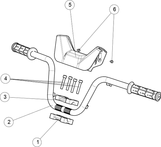 SYSTÈME DE DIRECTION (REVÊTEMENT DE GUIDON)