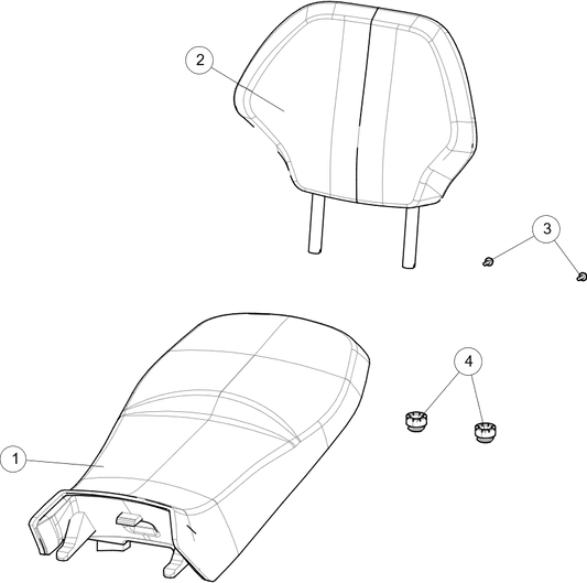 CUSHION ASSY LONG VERSION