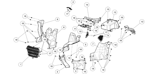 INNER PLASTIC PARTS