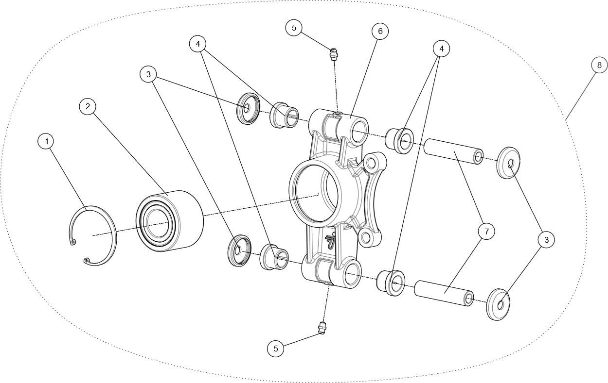 RL WHEEL BEARING ASSY