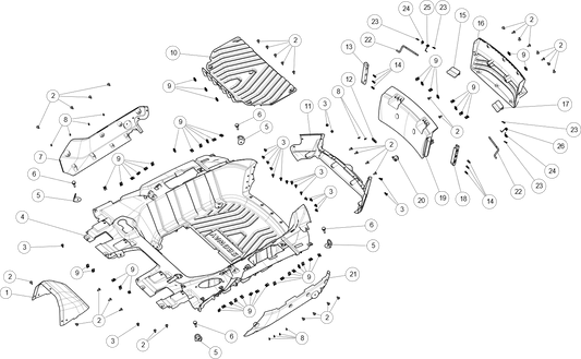 COFFRE DE CHARGEMENT ARRIÈRE