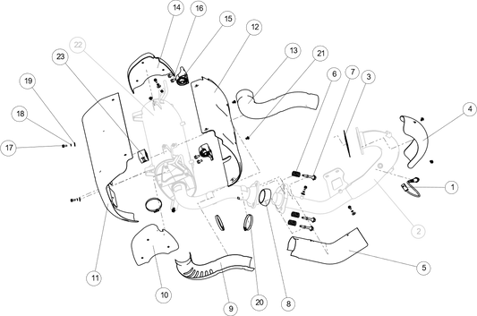 EXHASUT SYSTEM Exhaust system