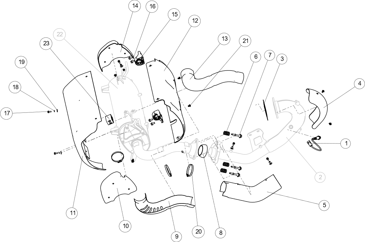 SYSTÈME D'ÉCHAPPEMENT