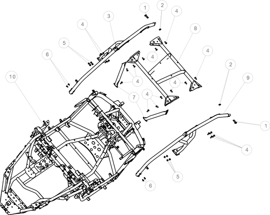 FRAME AND TOP BEAM Frame roof beam
