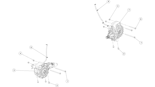 POWER FITTINGS, AXLE Power accessories, front and rear axles
