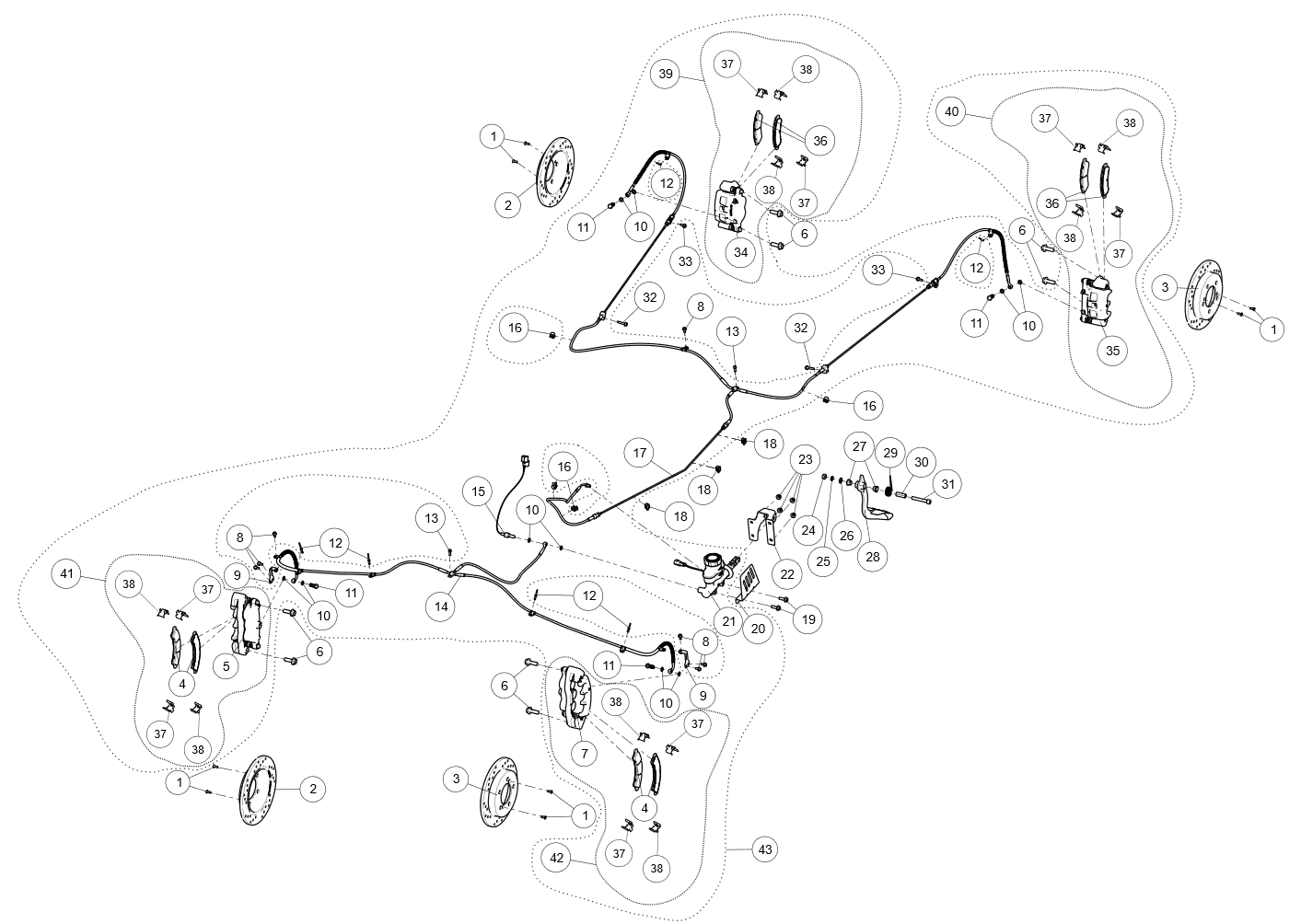 SYSTÈME DE FREINAGE EPA Système de freinage conforme aux normes américaines