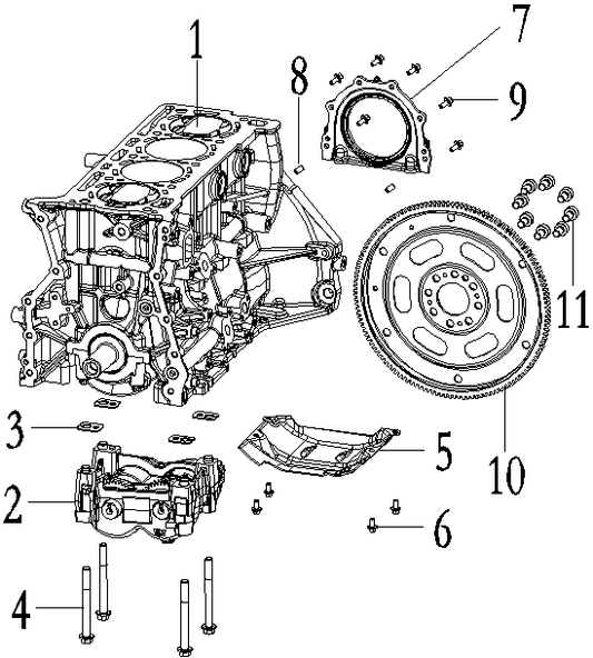 Balance shaft assembly BALANCE SHAFT ASSY
