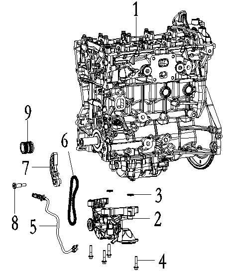 Oil pump assembly CASE ASSY, OIL PUMP
