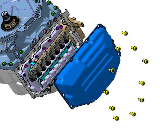 ENSEMBLE BOÎTE DE VITESSES Assemblage de boîte de vitesses