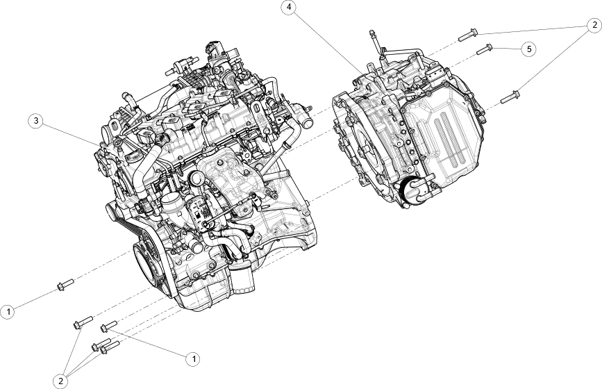 ENGINE AND GEARBOX Engine gearbox