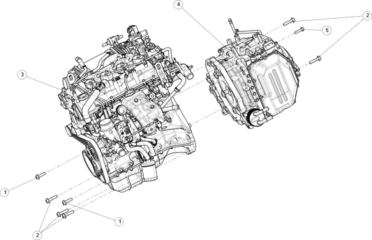 ENGINE AND GEARBOX Engine gearbox