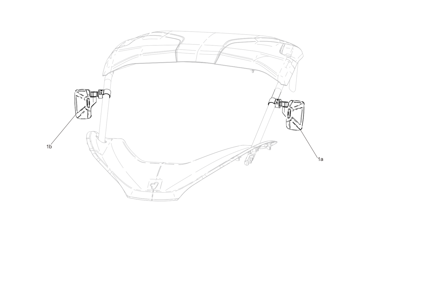 Rearview mirror side mirrors