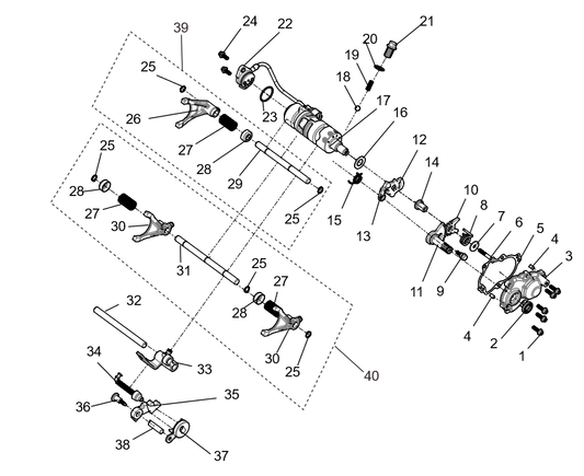 Shift control components