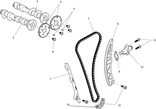 Gas distribution sub-assembly