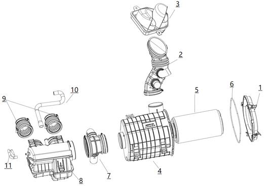 Système d'admission d'air 2024 SYSTÈME D'ADMISSION 2024