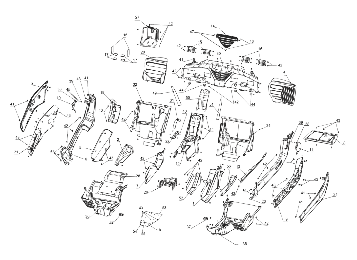 Central rubber and plastic parts CENTRAL RUBBER AND PLASTIC PARTS