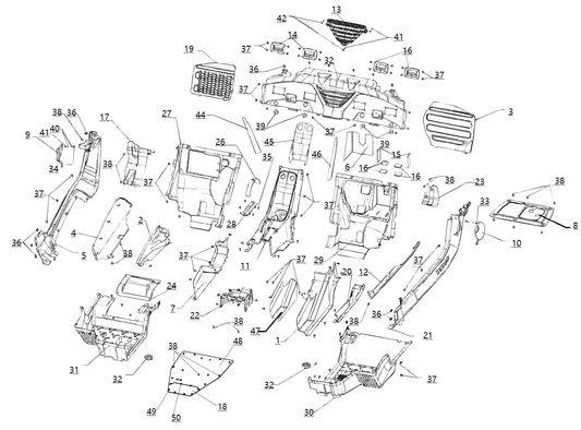Central rubber and plastic parts CENTRAL RUBBER AND PLASTIC PARTS
