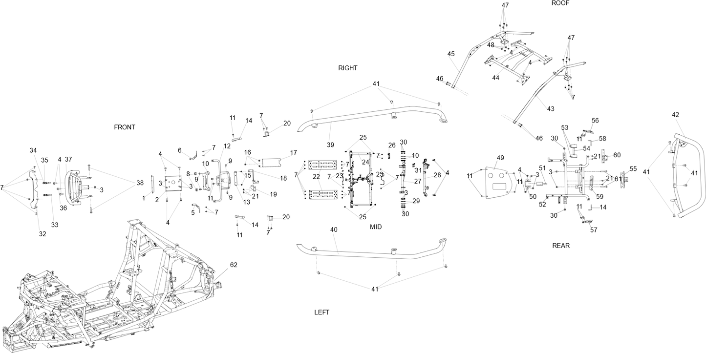 Frame assembly FRAME ASSEMBLY