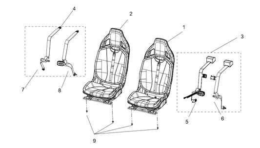 COMBINAISON DE SIÈGES (norme européenne)