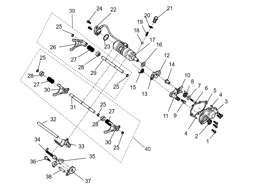 Shift control components