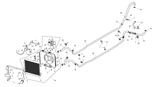 Cooling System Assembly