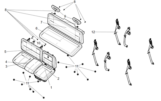 Seat Assembly SEAT -EPA