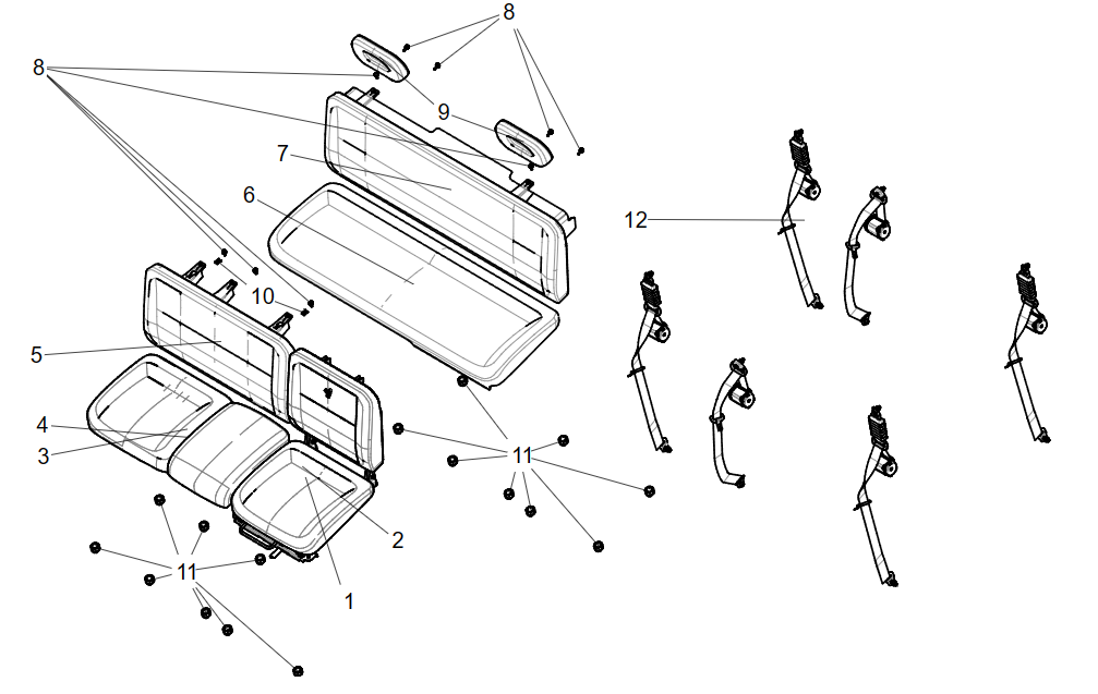 Seat assembly SEAT-EPA