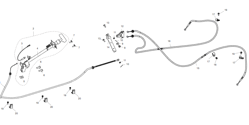 Système de frein de stationnement