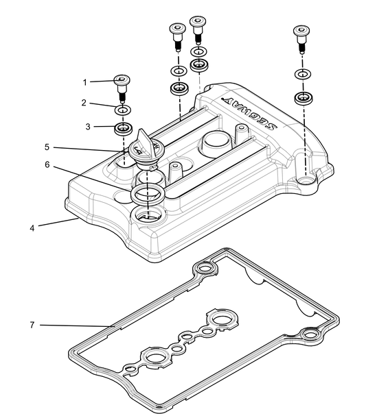 Cylinder head sub-assembly