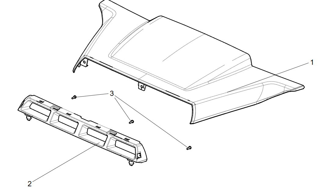 FRONT OVERHAUL COVER ASSEMBLY
