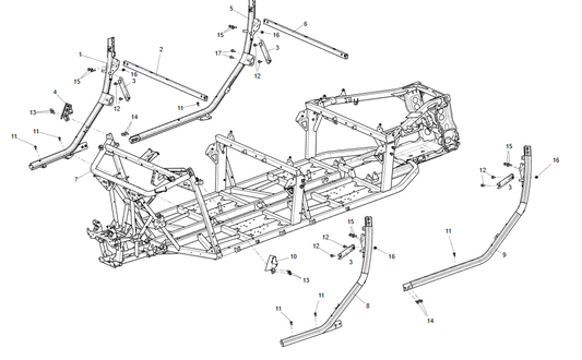Frame assembly FRAME BODY