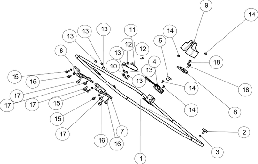 porte arrière gauche en fer, première génération