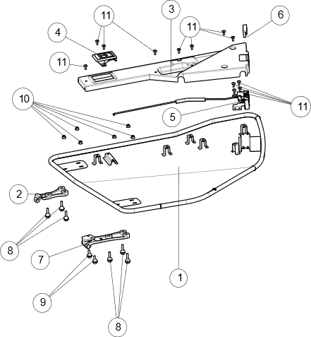 Front right iron door frist generation
