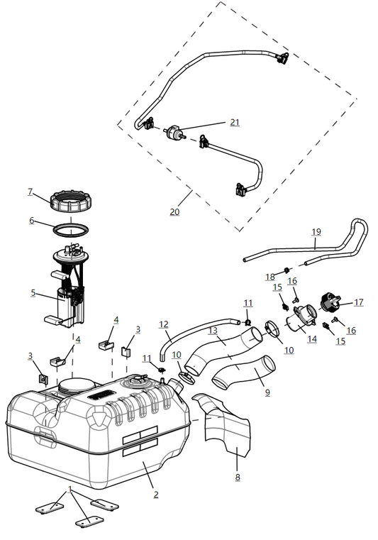 Fuel supply system 49 state