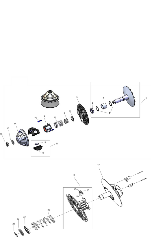 Cvtech wearing parts