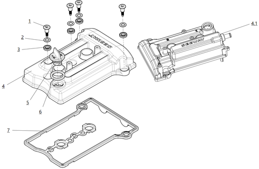 Cylinder head sub-assembly