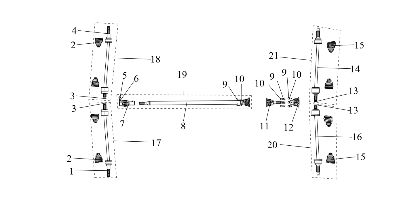 DRIVE SHAFT Transmission system